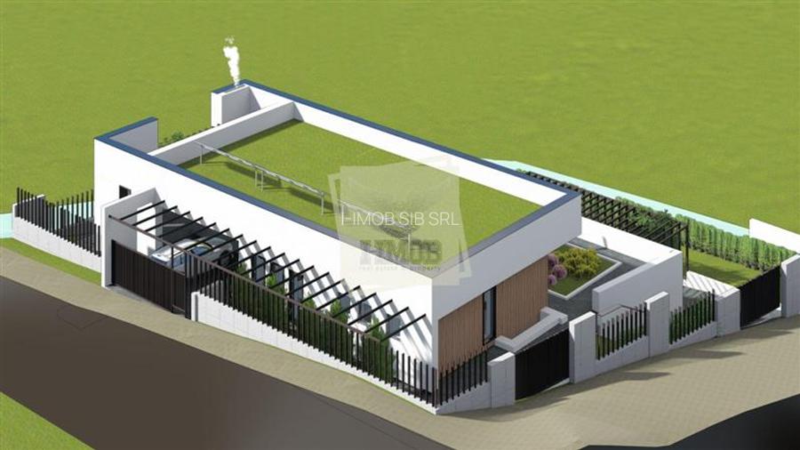 Teren intravilan cu PUD si priveliste spre Sibiu in zona Sura Mare - 3