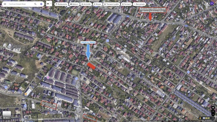 intravilan 720mp, fațadă 58m, vânzare, schimb cu garsoniere sau spațiu comercial - 2