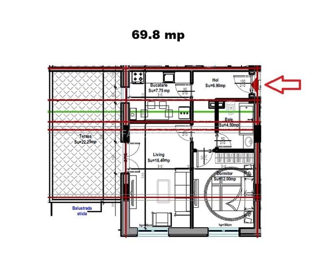 Metalurgiei Carrefour – 2 camere decomandat 49mp - 8