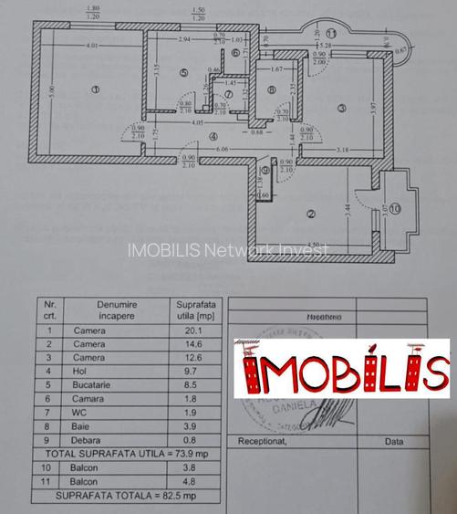 160.000Euro, 3camere, 13 Septembrie, imobil 1987 - 10