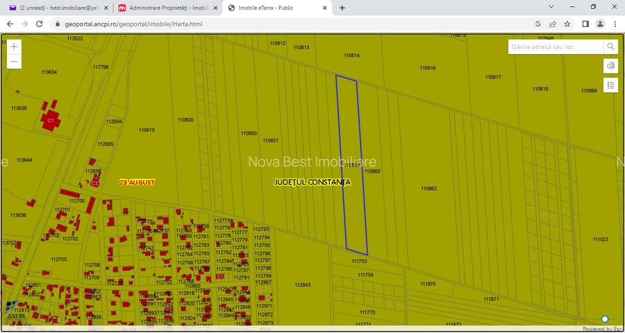 23August-teren extravilan sup 2ha cu D 50m fiecare capat cartierul nou spre mare - 7
