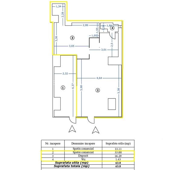 Parter 50 mp | Laborator Analize | Legume-Fructe | Mancare Gatita | Pet Shop - 15
