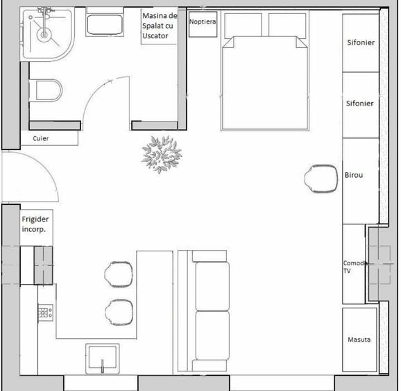Garsoniera superba Aviatiei BLOC NOU - 9