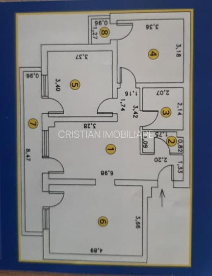 Bloc Nou 2021 SUPER SPATIOS 89 mp 3 cam decomandat zona rezidentiala - 12