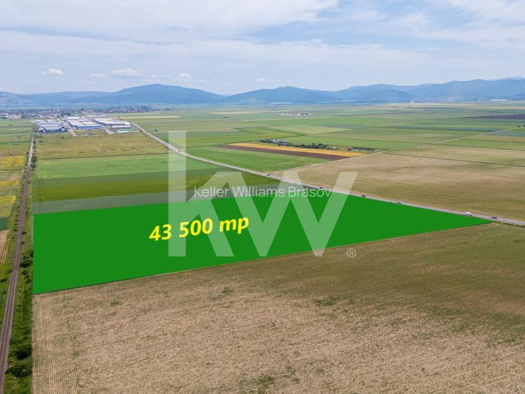 Teren de vanzare I 43 500 mp I Deschidere la drum - Harman - 2