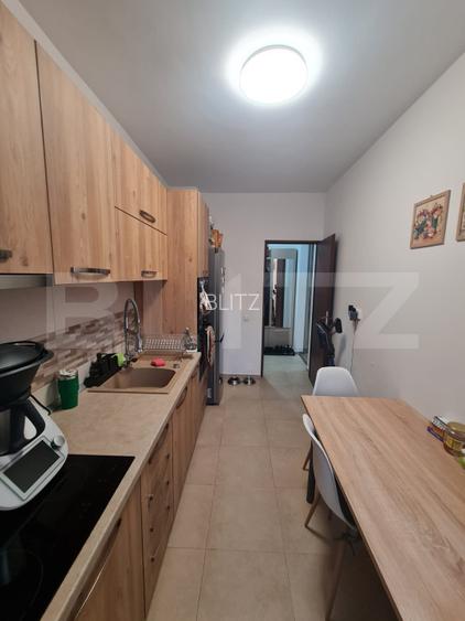 Apartament mobilat si utilat, 2 camere, 54 mp utili, parcare, zona Roata Faget - 6