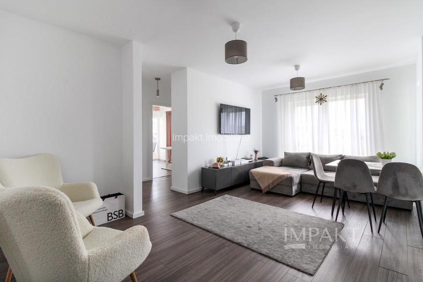 Apartament cu 3 camere ready to move in Floresti zona Terra - 3