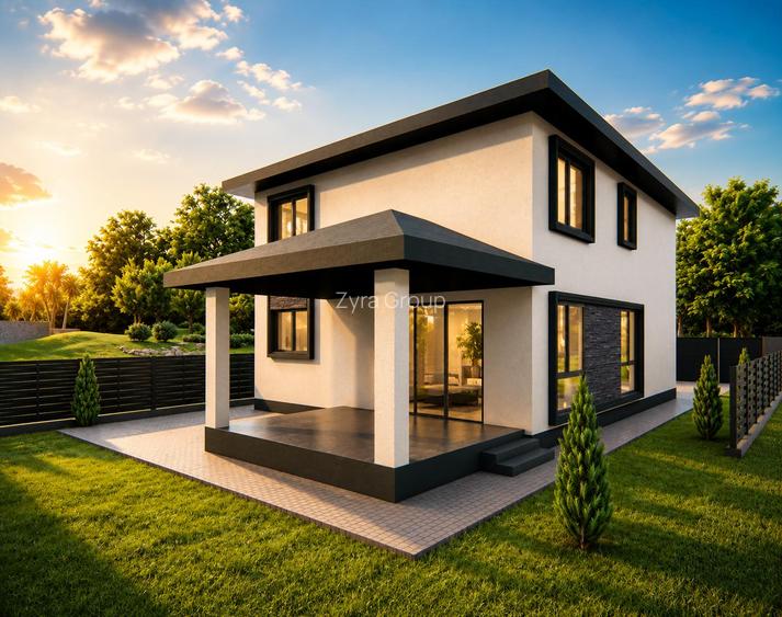 |Casa Premium|Buftea|Predara La cheie|Teren 450 mp2|4dormitoare| - 5