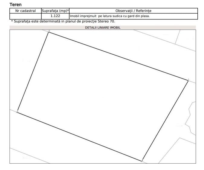Teren de vanzare cu autorizatie de constructie   Borhanci  Cluj-Napoca - 3
