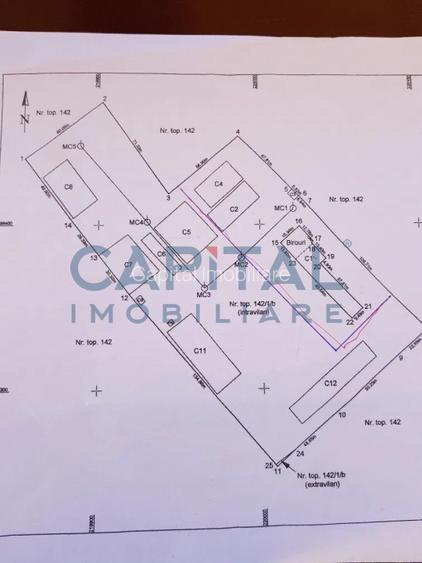 Ferma langa Oravita 5600 mp construiti si teren 24281 intravilan - 2