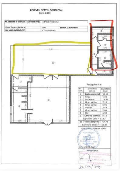 Spatiu Comercial | Vitrina 7ml | Metrou Pipera | Trafic Intens - 1