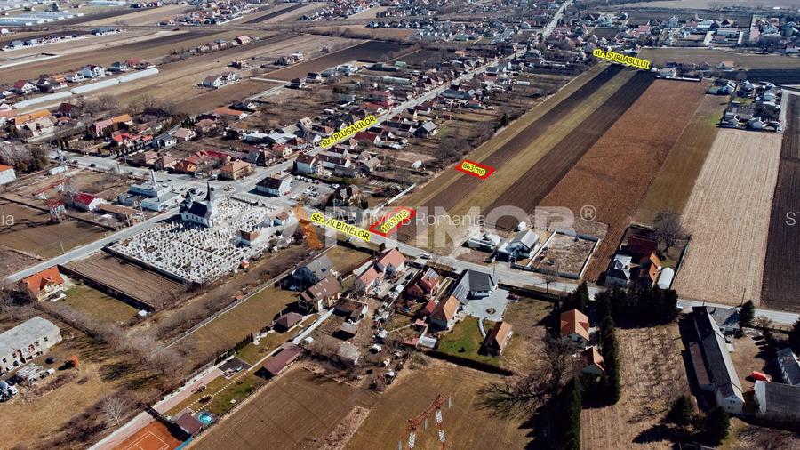 Teren intravilan cu PUZ str Albinelor Stupini - 2