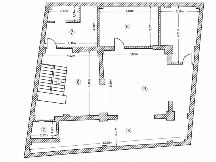 Spațiu Birouri Demisol | 134mp | Compartimentat | Marriott - 5