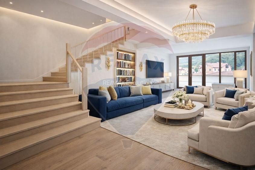 PENTHOUSE UNIC CU 168 MP UTILI SI 189 MP DE TERASE |SCHEII BRASOVULUI - 2