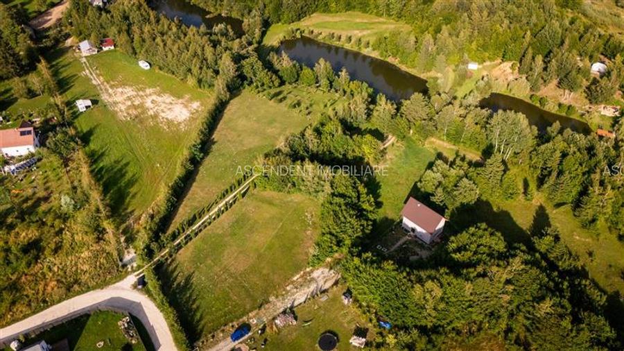 FILM! Oaza paradisiaca cu lac, vedere catre Bucegi, Glajerie/ Rasnov, pretabil C - 7