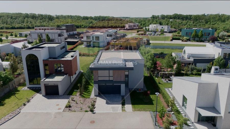 Vilă modernă de vânzare | 5 camere | Dumbrava Vlăsiei | Teren 750 mp - 23