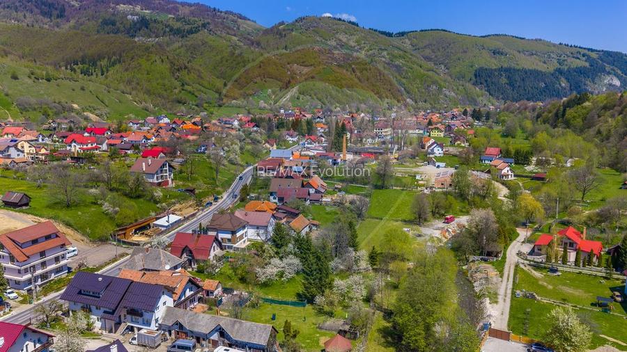 COMISION 0%| TEREN INTRAVILAN 1805 MP | PANORAMĂ MUNTE |MOIECIU DE JOS - 5