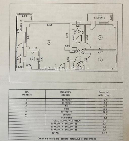 - Renovat recent! Apartament 3 camere Calarasi 4, et. intermediar. - 3