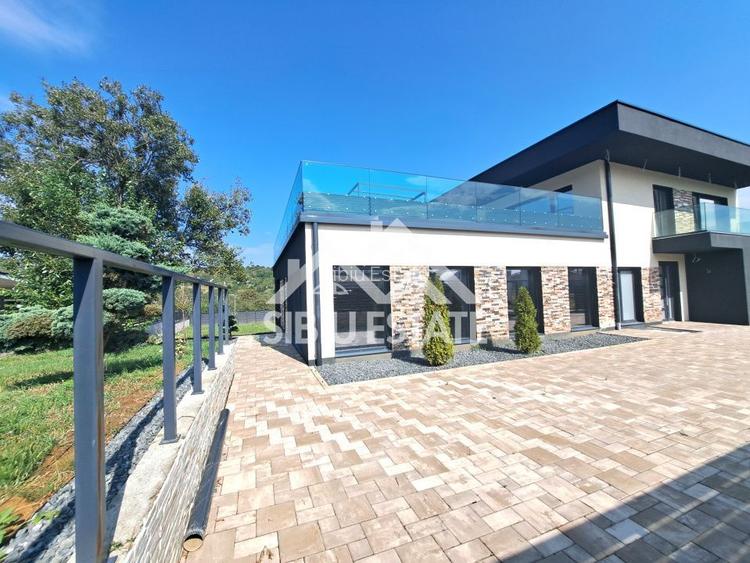 Casa Sibiu Cisnadioara, garaj, piscina, terase panoramice - 40