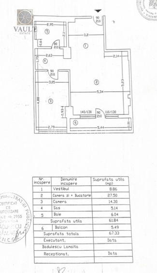 Apartament 2 camere -67.33mp- Nicolae Grigorescu  - 9