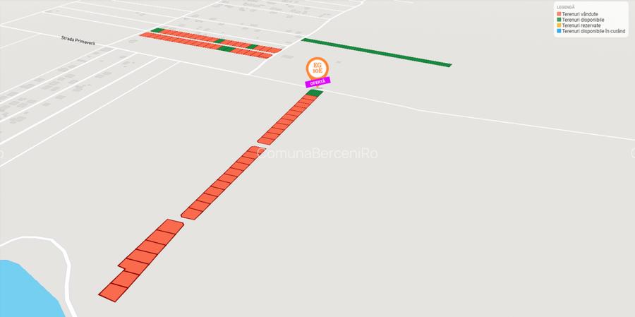 Teren Intravilan Primaverii - Com Berceni | utilitati in zona | #EG10E - 2