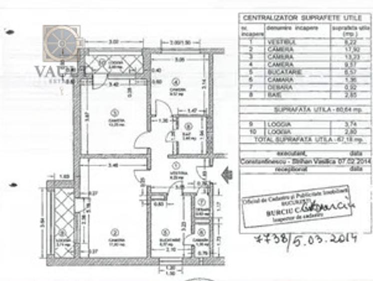 Apartament 3 camere-Centrala Proprie-Drumul Taberei - 1