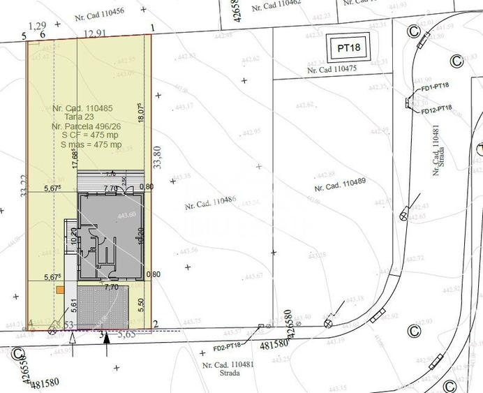 Casă individuală de vânzare – Șura Mică ,Teren 475 mp, zonă linistita - 8