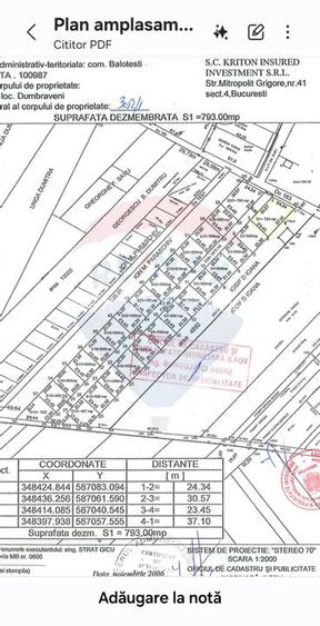 Loturi teren 500 /1000 mp Dumbraveni Balotesti utilitati - 4