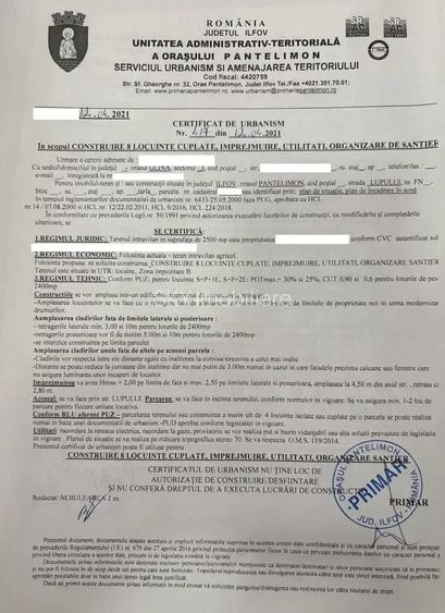 Teren Intravilan | Pădure Cernica | 2.500 mp | Direct Proprietar - 4