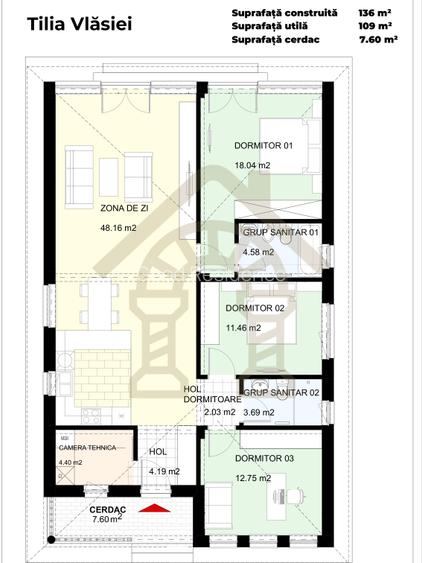 Vila Tilia Vlasiei cu Gradina 700 m2 langa Padure - 19