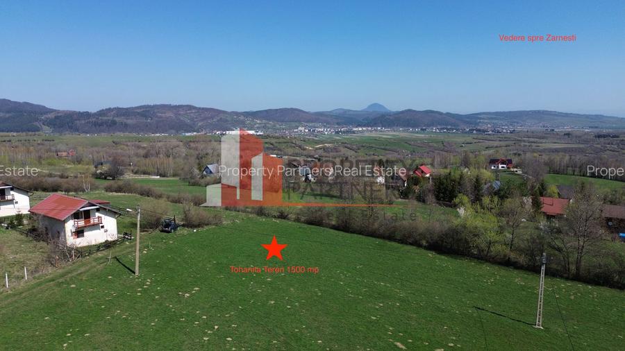 Teren Bran Tohanita | Intravilan 1.500 mp | Vedere Panoramică| - 3