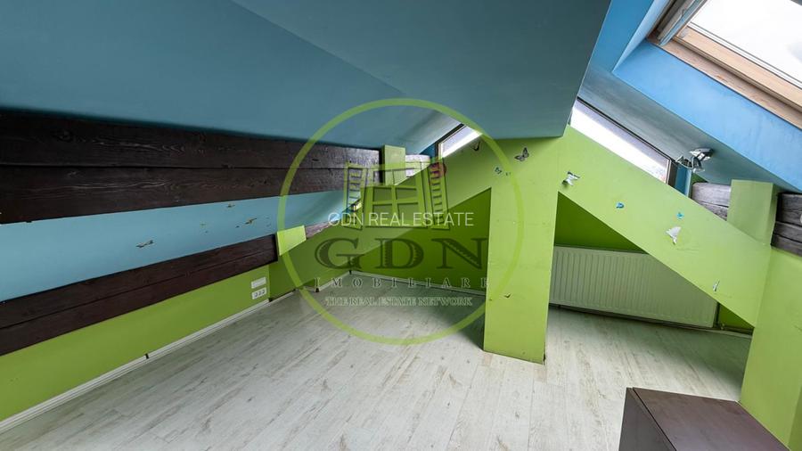 Spațiu comercial / birouri de 120 mp – mansardă, utilități separate, TVA 0% - 12