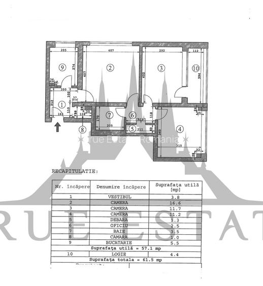 Apartament in zona 1 Mai - Domenii cu vedere pe spate, catre zona de case - 4