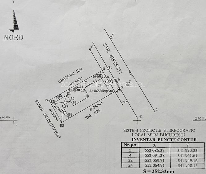 Casa Ion Mihalache (metrou 1 Mai), teren 252 mp, comision 0% - 2