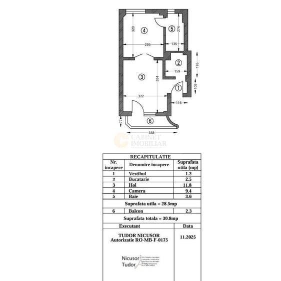 Garsoniera | Bulevard Dacia | 31mp | Creditabil - 9