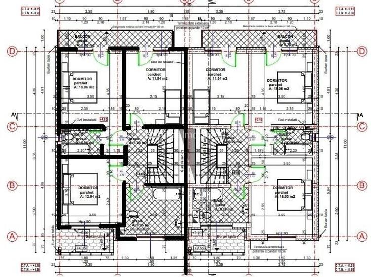 Casa tip duplex finisata, teren 380 mp, Dezmir zona str Criseni - 51