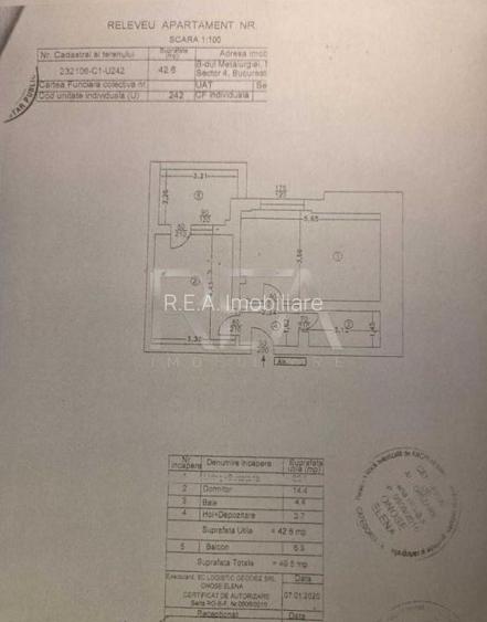 2 camere mobilat cu loc de parcare - 10 min Dimitrie Leonida - 7