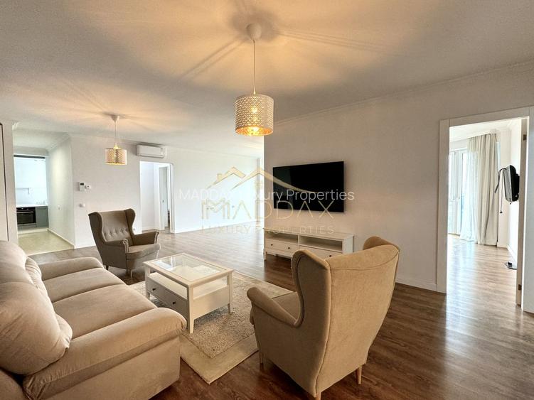 4 rooms apartment - 122 sqm/ Rented/ 1 Parking / Floreasca - Lake View - 5