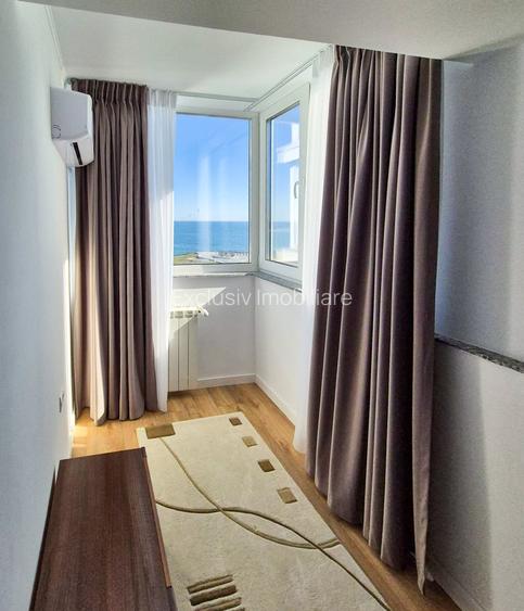 Vedere frontala la mare din toate camerele | Apartament 3 camere Faleza Nord - 17