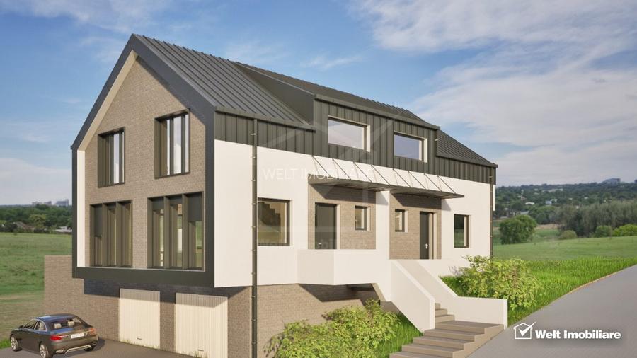 Duplex 4 camere, S+P+M, 156 mp utili, 280 mp teren,Dambul Rotund, zona linistita - 2