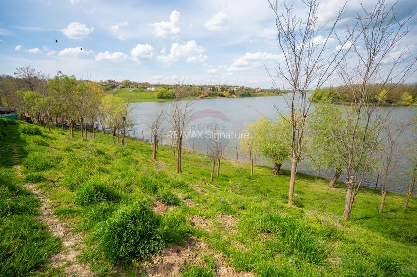Vilă pe malul lacului, 3.000 mp, 4 corpuri, Piscină, teren Tenis - 18
