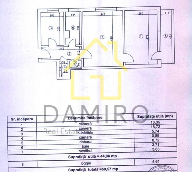 Apartament 2 camere Blvd. Dimitrie Cantemir Tineretului Blvd. Marasesti Unirii - 8