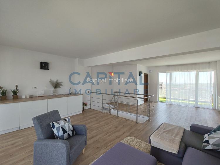 Penthouse pe 2 niveluri cu terase, parcare in Buna Ziua! comision 0% - 13