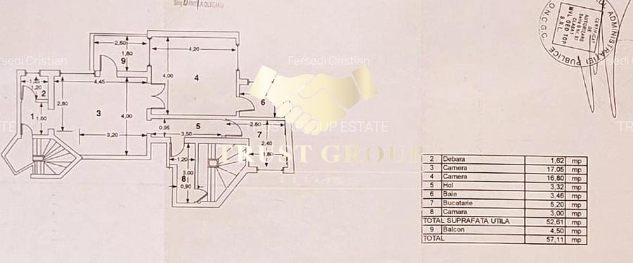 Apartament 2 camere Lascar Catargiu - 11