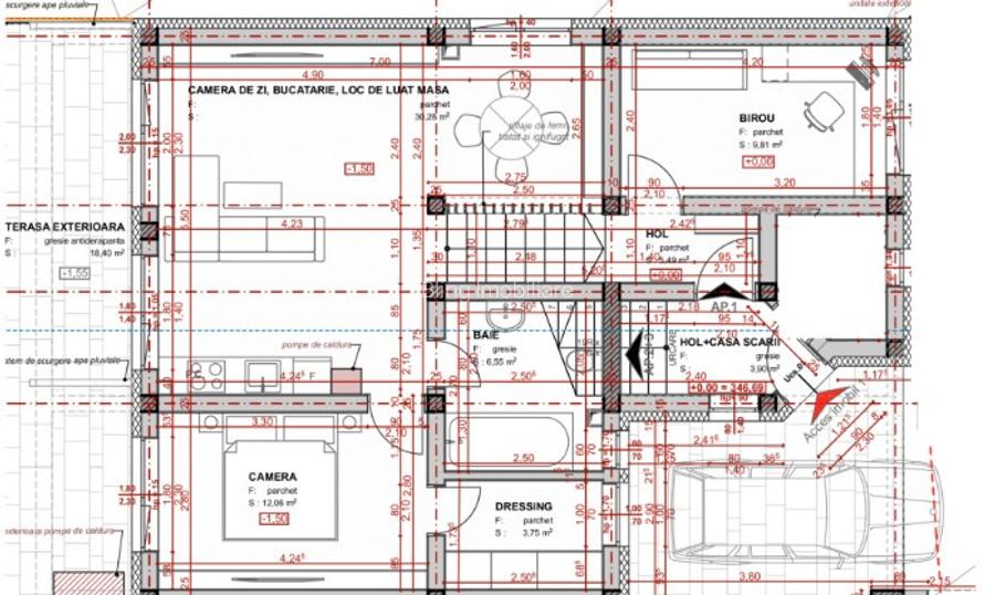 Apartament cu gradina de 156 mp, priveliste, zona linistita din Apahida - 3