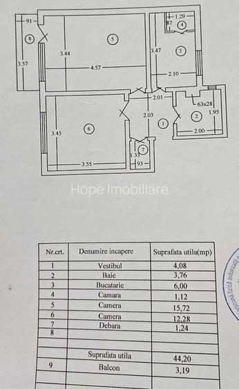 Eroii Revolutiei-Apartament de 2 camere-cu centrala proprie - 5