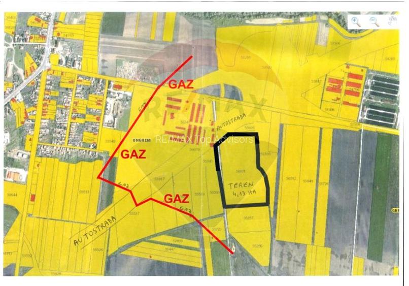 DE VANZARE Teren agricol  41.356mp Targu Mures / DJ DJ151D - 7