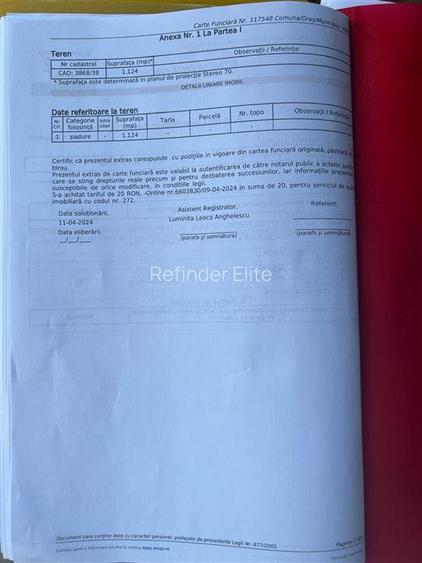 Vanzare teren Voluntari | padure | 1124mp | drum de acces | posibilitate constru - 5