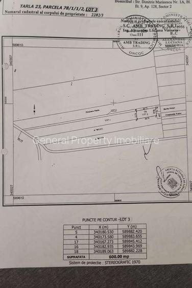 Teren TUNARI  600 mp - 3
