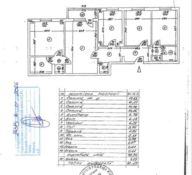 Apartament 4 camere-semidecomandat-zona Oltenitei / Brancoveanu - 10